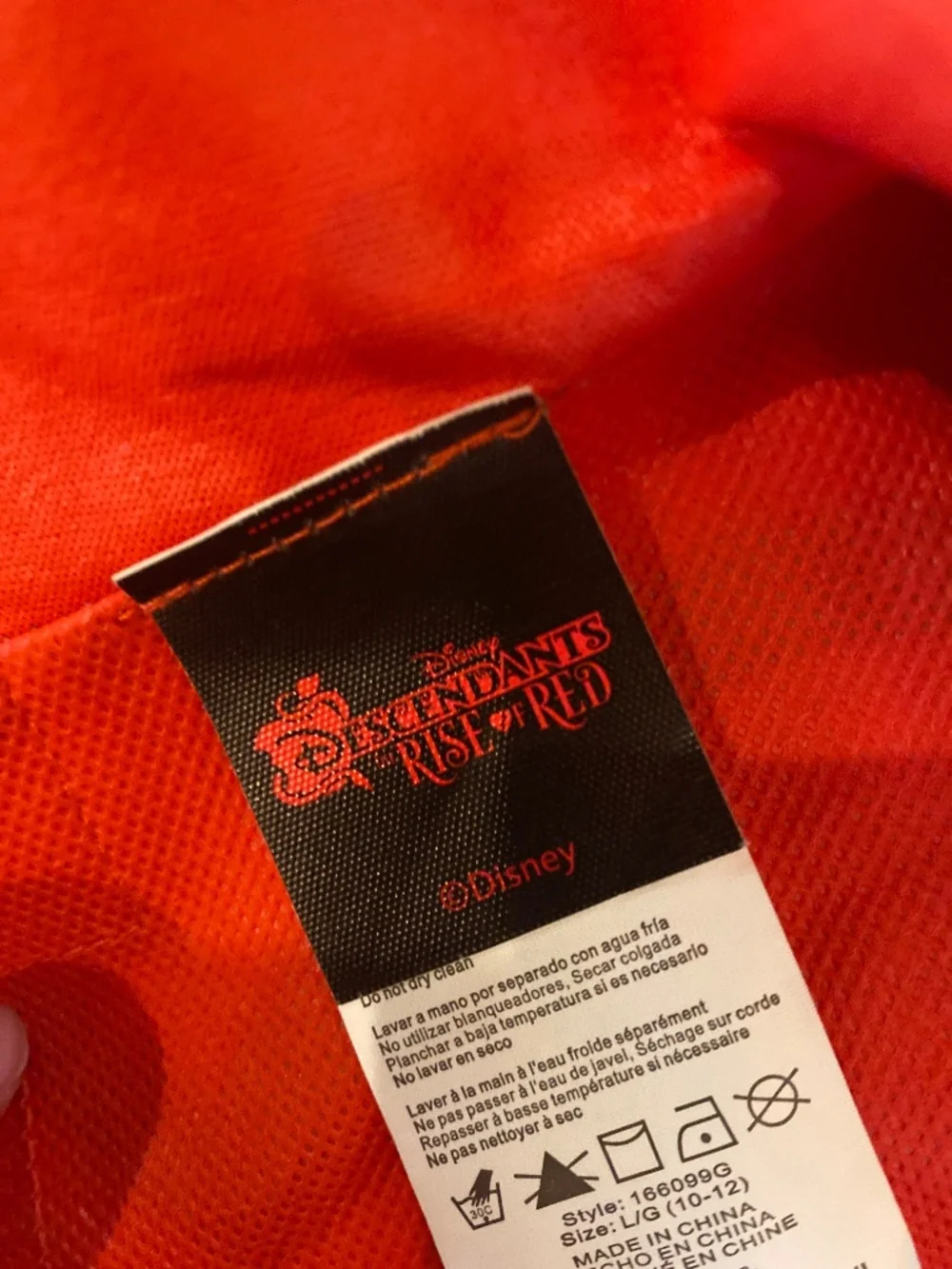 Disney  descendant red costume